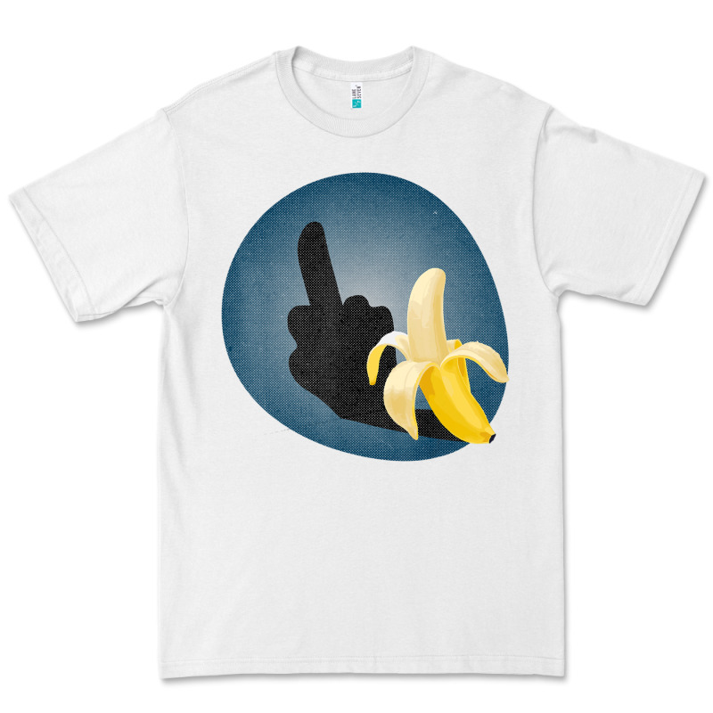 Dirty Joke Halloween Costume Joke Middle Finger Banana Premium Tee by lanVoArt | Teevron
