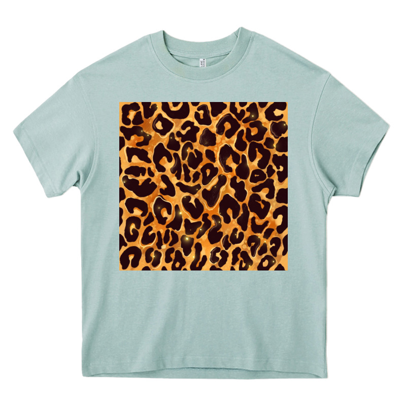 Leopard Seamless Pattern Bbs Heavy Core Tee by BundleAndBundleShop | Teevron