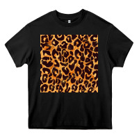 Black leopard seamless pattern bbs Heavy Core Tee - BundleAndBundleShop