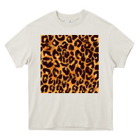 Cream leopard seamless pattern bbs Heavy Core Tee - BundleAndBundleShop