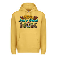 Antique Gold loud and proud mom Premium Hoodie - BundleAndBundleShop
