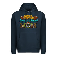 Navy loud and proud mom Premium Hoodie - BundleAndBundleShop