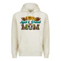 Oatmeal Heather loud and proud mom Premium Hoodie - BundleAndBundleShop