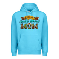Ocean Blue loud and proud mom Premium Hoodie - BundleAndBundleShop