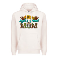 Pale Pink loud and proud mom Premium Hoodie - BundleAndBundleShop