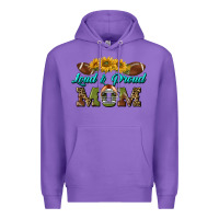 Purple loud and proud mom Premium Hoodie - BundleAndBundleShop