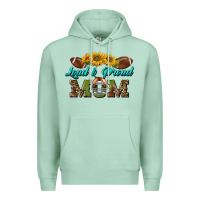 Seafoam loud and proud mom Premium Hoodie - BundleAndBundleShop