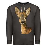 Smoke Red brocket Deer Head Premium Sweatshirt - LillyAllenDesigns