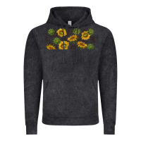 Vintage Black summer with sunflowers Vintage Hoodie - TumblerDesignByShophia
