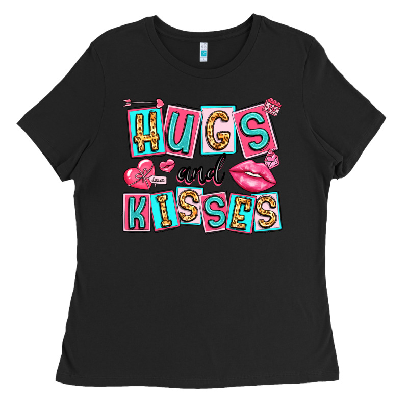 Hugs And Kisses Ladies Tee by LillyAllenDesigns | Teevron