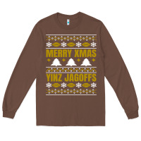 Chestnut Merry Christmas Yinz Jagoffs Pittsburgh Pennsylvania Xmas Gifts 1 Long Sleeve Tee - lanVoArt