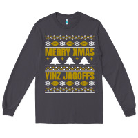 Smoke Merry Christmas Yinz Jagoffs Pittsburgh Pennsylvania Xmas Gifts 1 Long Sleeve Tee - lanVoArt