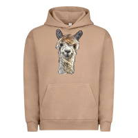 Pigment Burro alpaca Urban Hoodie - BarkalooDesign