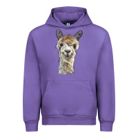 Tulip alpaca Urban Hoodie - BarkalooDesign