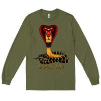 Army Green cobra cai Long Sleeve Tee - lanVoArt