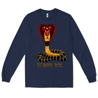 Navy cobra cai Long Sleeve Tee - lanVoArt