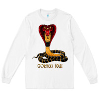 White cobra cai Long Sleeve Tee - lanVoArt
