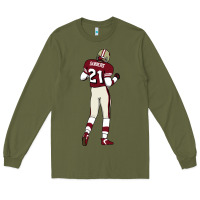 Army Green deion sanders 32 Long Sleeve Tee - lanVoArt