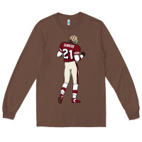 Chestnut deion sanders 32 Long Sleeve Tee - lanVoArt