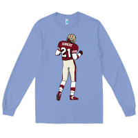 Colony Blue deion sanders 32 Long Sleeve Tee - lanVoArt