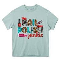 Arona nail polish junkie bbs Heavy Core Tee - BundleAndBundleShop