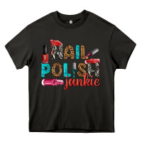 Asphalt nail polish junkie bbs Heavy Core Tee - BundleAndBundleShop
