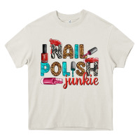 Cream nail polish junkie bbs Heavy Core Tee - BundleAndBundleShop