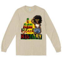 Mushroom i am black history juneteenth Long Sleeve Tee - CowGirlArtShop
