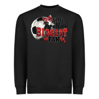 Black little brother biggest fan soccer Heavyweight Sweatshirt - FaDigitalArtStudio
