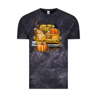 Cloud Black Fall Truck Vintage Tee - texasbilliewilder