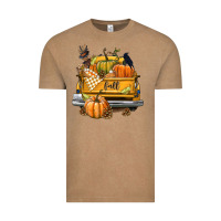 Vintage Coffee Fall Truck Vintage Tee - texasbilliewilder