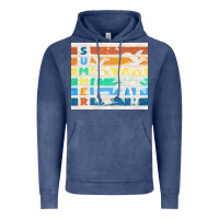 Vintage Denim retro summer Vintage Hoodie - TumblerDesignByShophia