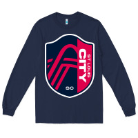 Navy st. louis city sc Long Sleeve Tee - lanVoArt