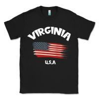 Black VIRGINIA U.S.A Classic Tee - Bettercallsaul