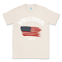 Natural VIRGINIA U.S.A Classic Tee - Bettercallsaul