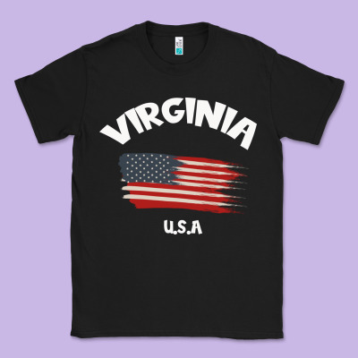 Virginia U.s.a Classic Tee Designed By Bettercallsaul