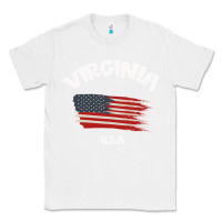 White VIRGINIA U.S.A Classic Tee - Bettercallsaul