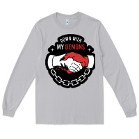 Moon Dust awesome down with my demons  for gift adult and kids men women  2021 Long Sleeve Tee - lanVoArt