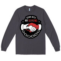 Smoke awesome down with my demons  for gift adult and kids men women  2021 Long Sleeve Tee - lanVoArt