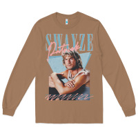 Toasted Coconut patrick swayze 90s styled retro graphic design gift Long Sleeve Tee - lanVoArt