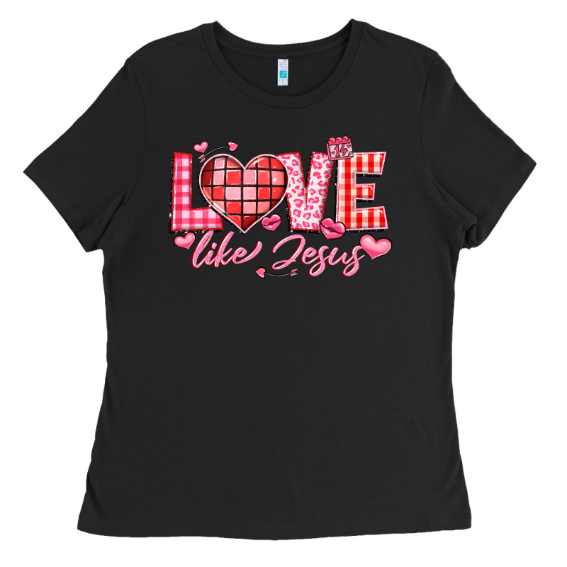 Love Like Jesus La Ladies Tee by LillyAllenDesigns | Teevron