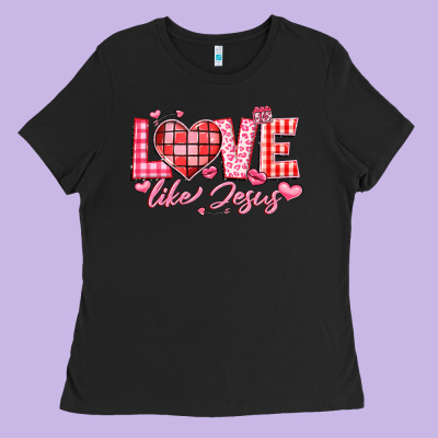 Love Like Jesus La Ladies Tee Designed By Lillyallendesigns