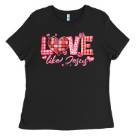 Black love like jesus la Ladies Tee - LillyAllenDesigns