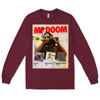 Burgundy dooms~mf album discography Long Sleeve Tee - lanVoArt