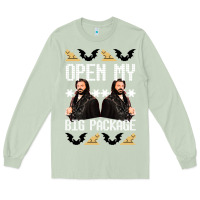 Matcha what we do in the shadows christmas sweater design—open my big packa Long Sleeve Tee - lanVoArt