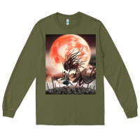 Army Green bloodborne 99 Long Sleeve Tee - lanVoArt