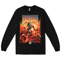 Black doom 1993 poster pc fps Long Sleeve Tee - lanVoArt