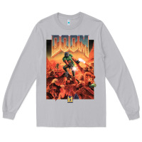 Moon Dust doom 1993 poster pc fps Long Sleeve Tee - lanVoArt