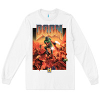 White doom 1993 poster pc fps Long Sleeve Tee - lanVoArt