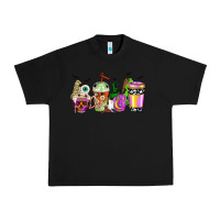 Black Halloween coffee cups Urban Heavy Tee - NancyCooperArtShop